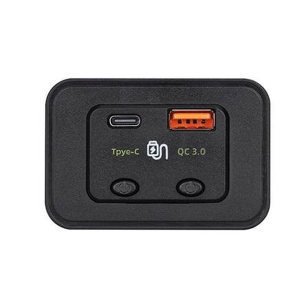 1 x Car mobile phone charger-Black