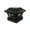 Black, variant on Solar Fence Post Cap Lights, Black Outdoor Post Top Lamp, White LED Solar Powered Deck Light, Waterproof Auto On Off Post Lighting for Patio Garden Yard Fence Decoration