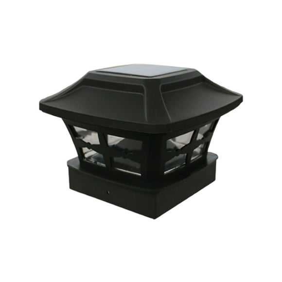 Renjiang Solar Post Cap Lights Outdoor LED Fence Post Lights for Wooden Posts Waterproof for Deck, Patio or Garden Decoration