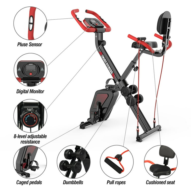 pleny foldable exercise bike review