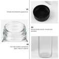 Juice Shop Layout CATIEBYE 6pcs Glass Juice Bottles with Lids 300ml Reusable Leakproof ...
