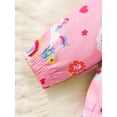 thumbnail image 5 of Infant Baby Girls Clothes Baby Girls Coat Girls Long Sleeve Unicorn Print Hooded Jacket Pink 6-9 Months, 5 of 6