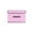 Pink, variant on Storage Bin with Lid, Storage Boxes with Handles, Board Decorative, Foldable Lidded Cubes Baskets, Closet Organizer Container(Gray)