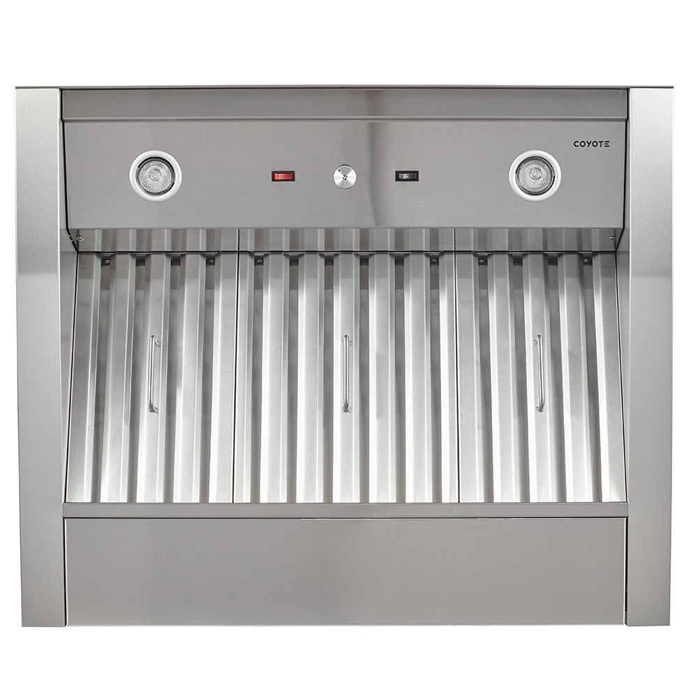 Coyote Stainless Steel Vent Hood Vent Hood Insert with Blower, 36