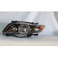 thumbnail image 2 of TYC 20-6994-90 Toyota Corolla Driver Side Headlight Assembly Fits 2009 Toyota Corolla, 2 of 2