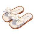 thumbnail image 2 of Hessimy Toddler Cute Bunny Slides Slipper Boys & Girls Summer Sandals Non-Slip Flip Flops Comfy Beach Shoes Indoor & Outdoor boys slippers(White,11.5), 2 of 5