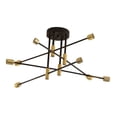 thumbnail image 4 of Lámpara de techo nórdica Sputnik para cocina, apartamento y pasillo. 8 luces, 4 of 9