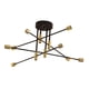 thumbnail image 4 of Lámpara de techo nórdica Sputnik para cocina, apartamento y pasillo. 8 luces, 4 of 9