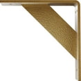 thumbnail image 4 of Ekena Millwork 2"W x 8"D x 8"H Traditional Steel Bracket, Hammered Gold, 4 of 13