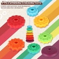 thumbnail image 2 of Juguete giratorio JUXUE Rainbow apilable para niños de 1 a 3 años, 2 of 7