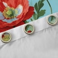 thumbnail image 4 of Homewish Country Flower Floral Black Out Curtains,Rustic Spring Garden Curtains Pack of 2 (42x63 Each),Red Blue Green Bedroom Curtains For Men Women,Ultra Soft Home Decor, 4 of 6