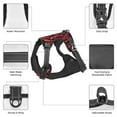 thumbnail image 4 of Dog Harness, Chili Pepper funny No Pull Pet Harness Dog Leash, Step-in Dog Vest Harness, No Choke Reflective Adjustable Puppy Vest for Small Medium Large Dogs, 4 of 6