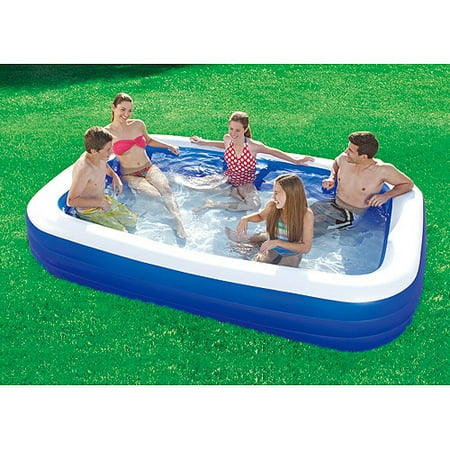 Summer Escapes 10' x 6' Inflatable Deluxe Family Swimming ...