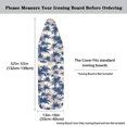 thumbnail image 5 of HELLHERO Ironing Board Cover Easy Fit Tropical Palm Scene Breathable Replacement, Christmas, 5 of 5