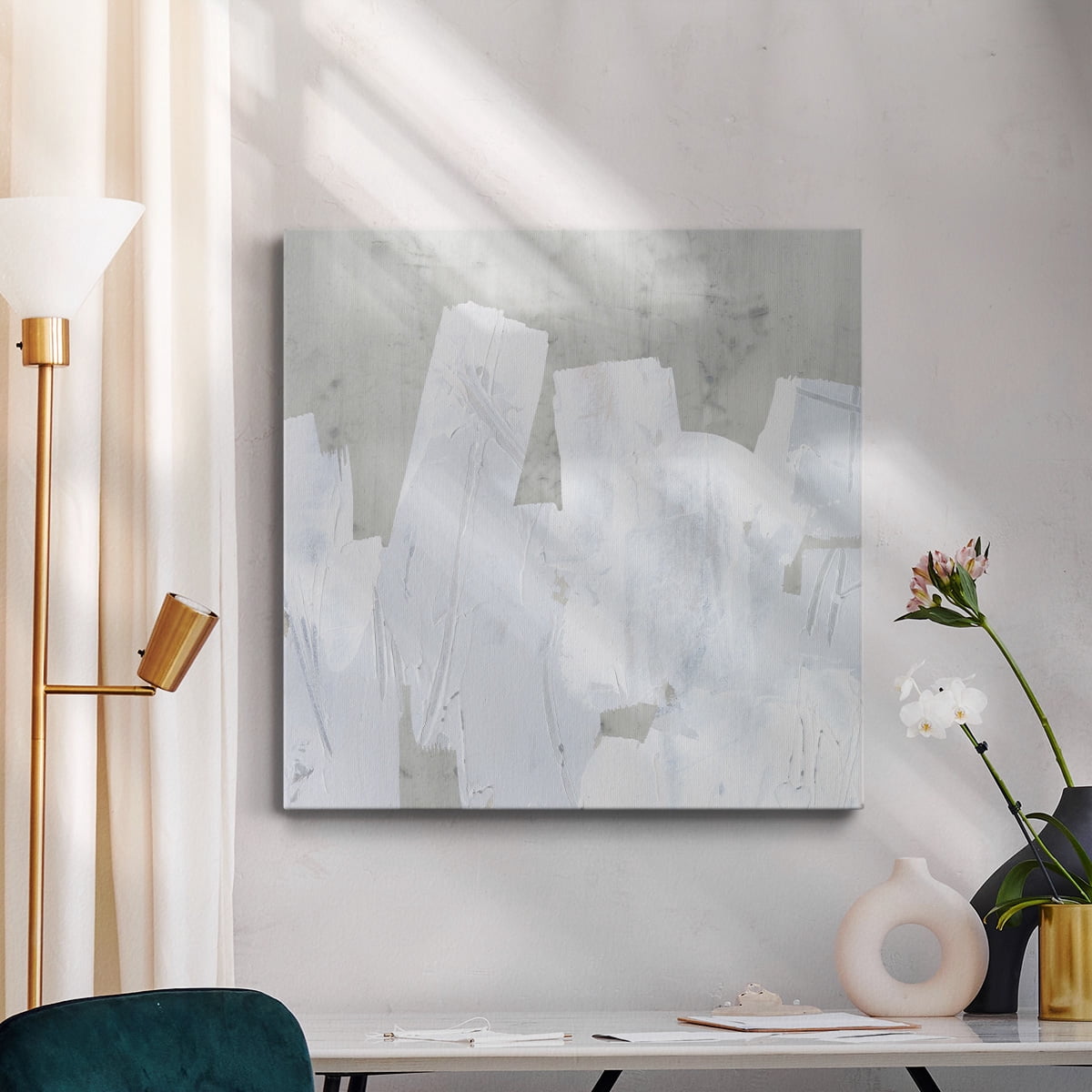 Wexford Home Ice Shield I-Premium Gallery Wrapped Canvas, 16" x 16" - Ready to Hang