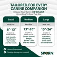 thumbnail image 6 of Sporn Dog ID Collar for Small Dogs, Black & Blue Dog Collar with 3 Pcs Prefolded Paper, 6 of 6