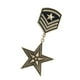 thumbnail image 5 of Paquete de 2-4 mini medallas de estrella de metal de aleación vintage, broche pequeño con insignia, antiguo 2 piezas, 5 of 7