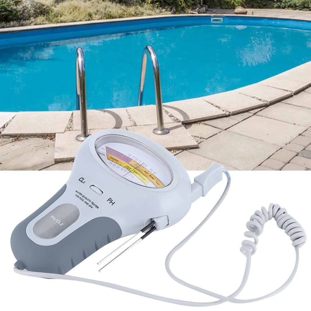 Fosa Portable 2in 1 Water Quality PH CL2 Chlorine Tester Level Meters