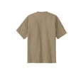 thumbnail image 5 of Port & Company Men's Classic Fit Tall Essential Cotton T-Shirt Sand Large Tall, 5 of 6