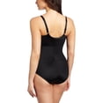 thumbnail image 2 of Flexees Womens Pretty Shapewear Embellished Unlined Body Briefer, 42C, 2 of 2