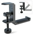 thumbnail image 1 of Soporte plegable para auriculares perfke Negro, 1 of 9