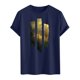 thumbnail image 4 of Camisa Casual de Cuello de la Tripulación de la Impresión de la Selva de Manga Corta Top Ligero de Poliéster para los Hombres, Camiseta de Manga Corta para el Uso Diario de Primavera Verano, 4 of 9