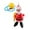 B, variant on PVC Inflatable Santa Doll, Christmas Ornaments, Christmas Outdoor Inflatable Decoration - With Inflatable Tube
