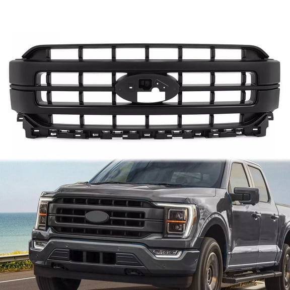 For Ford F150 F-150 Sport Lariat 2021-2023 #ML348200GE Front Grille Replacement