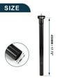 thumbnail image 6 of Unique Bargains Bike Suspension Seatpost 31.6x450mm Saddle Post Seat Gloss Black Carbon Fiber, 6 of 8