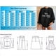 thumbnail image 5 of Gibobby Sudaderas para mujer Blusa informal de manga larga con cuello redondo y letras impresas para mujer (Negro, XXL), 5 of 5