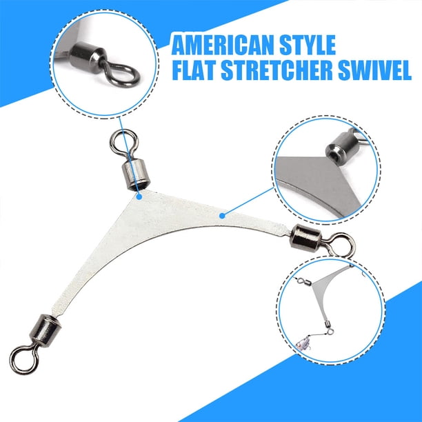 american fishing rolling pole swivel Barrel Swivels Kit 500pcs Swivels Fishing Tackle Saltwater Heavy Duty Fishing Line Connectors Black Stainless Steel Bearing Swivels for Saltwater Freshwater 30-97Lbs : Sports & Outdoors Anglers working topwater baits for smallmouth Coastlock Rolling Fishing Swivel 50