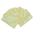 thumbnail image 5 of 6 uds pegatinas luminosas adherencia confiable función de luz nocturna patrón de estrella Material de papel calcomanía de pared para habitación hogar, 5 of 5