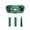 Square Nozzle Standard Version, variant on Solar Ultrasonics Animal Repellent , Solar Ultrasonics Repellent Outdoor Animal Deterrent Repellers with Motion Sensor, Keep Away Motion Detection with Flash Light for Yard Garden Lawn - A