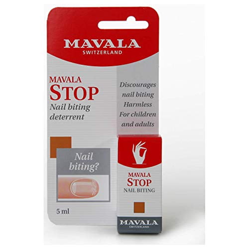 Mavala Stop Deterrent Nail Polish Treatment | Nail Care to Help Stop Putting Fingers In Your Mouth | For Ages 3 | 0.17 oz