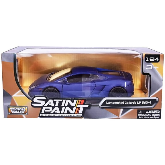 Lamborghini Gallardo LP 560-4 Matt Purple 1/24 Diecast Model Car by Motormax