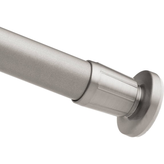 Moen Curved Shower Rod, 5', Brushed Nickel