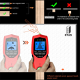 thumbnail image 3 of LCD Backlight Display Digital Wall Detector Metal Sensor Wood Stud Finder AC Cable Scanner 3 Scanning Modes, 3 of 7
