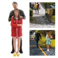 thumbnail image 3 of Modelo 1:64 Mini Baoblaze de pareja de personas para decoración de juguetes de caja de cerillas Rojo A, 3 of 8