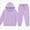 B-112-Purple, variant on Toddler Baby Boy Fall Winter Outfits Contrast Color Sweatshirt Casual Pants 2Pcs Clothes Set for 0 6 12 18 24 M 1t 2t 3t 4t 5t 6t Pajamas Set(Purple,10-11 Years)