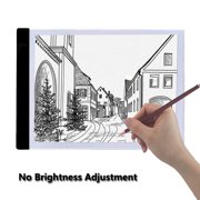 A4 LED Artist Tattoo Art Stencil Board Light Box,Intelligent Electronic Thin Art Board Tracing Drawing Board Pad Hand-painted Plate Table Lighting Lamp 3 Types for Kids Artists