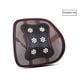 thumbnail image 5 of Soporte de cintura con cuentas de madera y lámina de bambú., 5 of 5