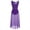 Purple, variant on IBTOM CASTLE Women Lyrical Dance Dress Modern Contemporary Dancewear Backless Tulle Skirt M Black