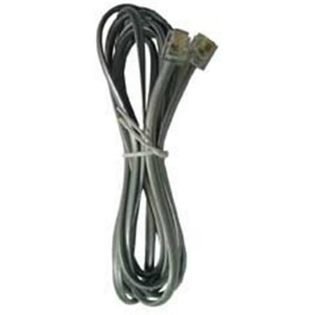 Modular Wall Jack 4 Conductor - Provisions 169-S7 7 ft. 4 Conductor Modular Line Cord