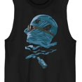 thumbnail image 5 of Universal Monsters Invisible Man Spilled Potion Bottle Sleeveless Men's Black Tank Top
-Large, 5 of 5