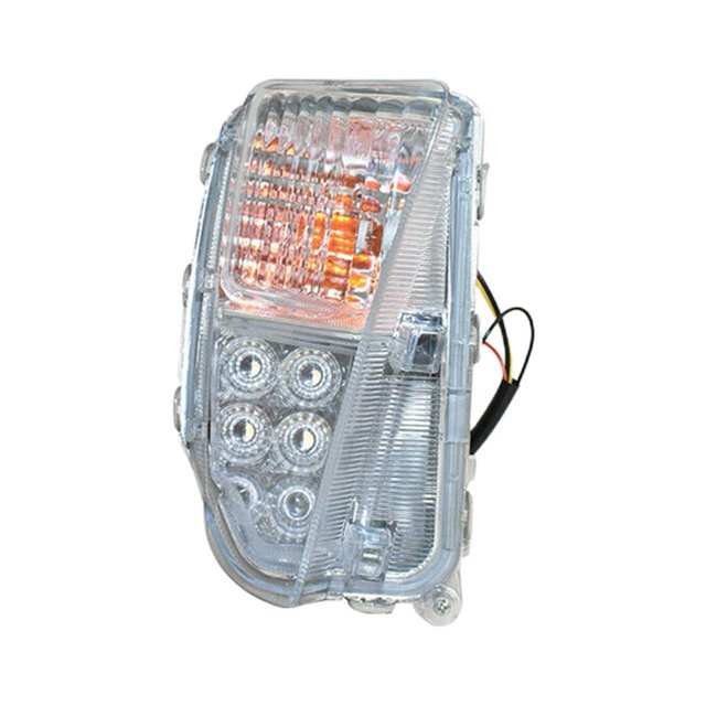 Luz de señal de giro LED DRL súper brillante para Toyota Prius 2012-2015 (L) Ehuebsd Accesorios para autos y motos