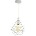 thumbnail image 1 of Lampara Colgante Vintage, Luz Ideal, Rubí Blanca, 1 of 4