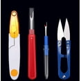 thumbnail image 2 of 4pcs Sewing Seam Ripper Kit Colorful Sewing Stitch Thread Unpicker &Seam Ripper&Thread Cutter Scissor for Sewing Thread Remove, 2 of 9