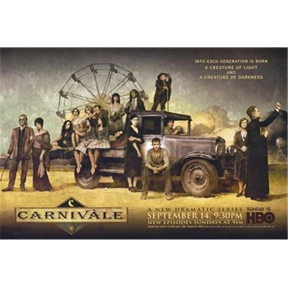 Posterazzi MOV205229 Carnivale Movie Poster - 17 x 11 in.