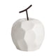 thumbnail image 4 of Escultura de fruta de cerámica, decoración del hogar, estatua, accesorios, estatua de fruta moderna y sencilla. manzana blanca, 4 of 9