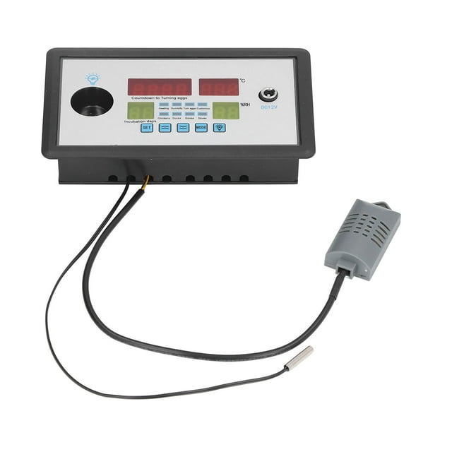 Termostato de Incubadora Inteligente, Alta Precisión del Controlador de Incubador de Huevo de 12v de 12v Sonda Sensible Profesional Para Uso Domísico